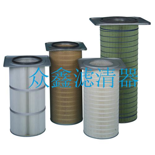 卡盘式除尘滤芯、粉尘滤芯