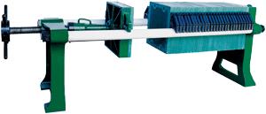 手动（千斤顶）压紧型板框压滤机