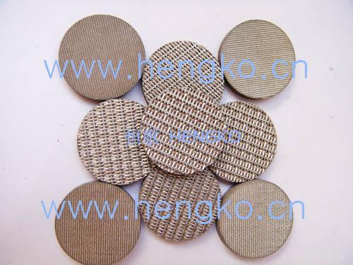 烧结网滤片