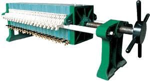 千斤顶(液压)压紧型厢式压滤机