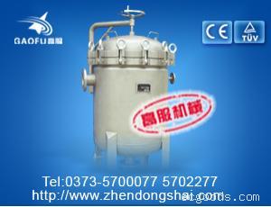 GFDL系列袋式过滤机