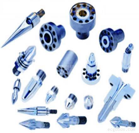 过铰头，法兰，射咀