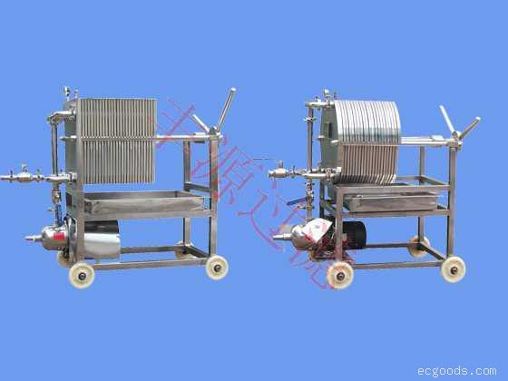 不锈钢板框精密过滤机