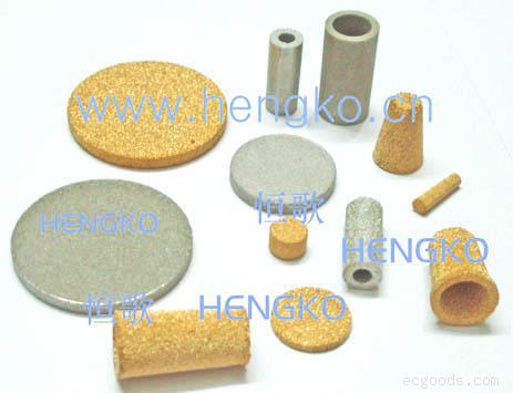 不锈钢粉末冶金烧结过滤器