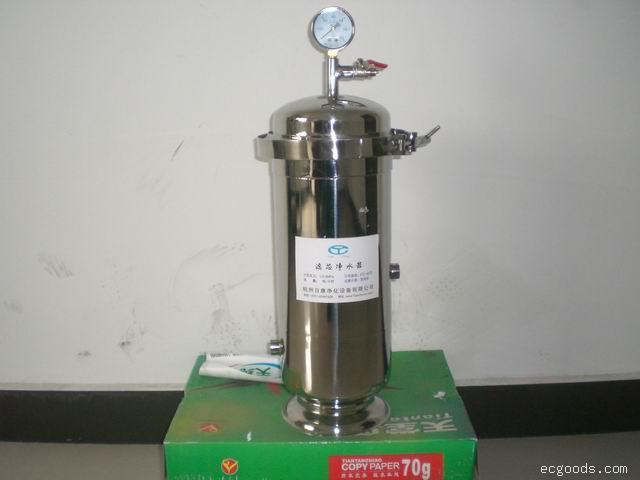 家用净水器，不锈钢家用净水器，反冲式家用净水器