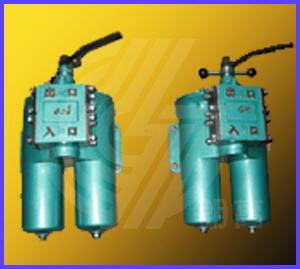 双筒网片式油过滤器