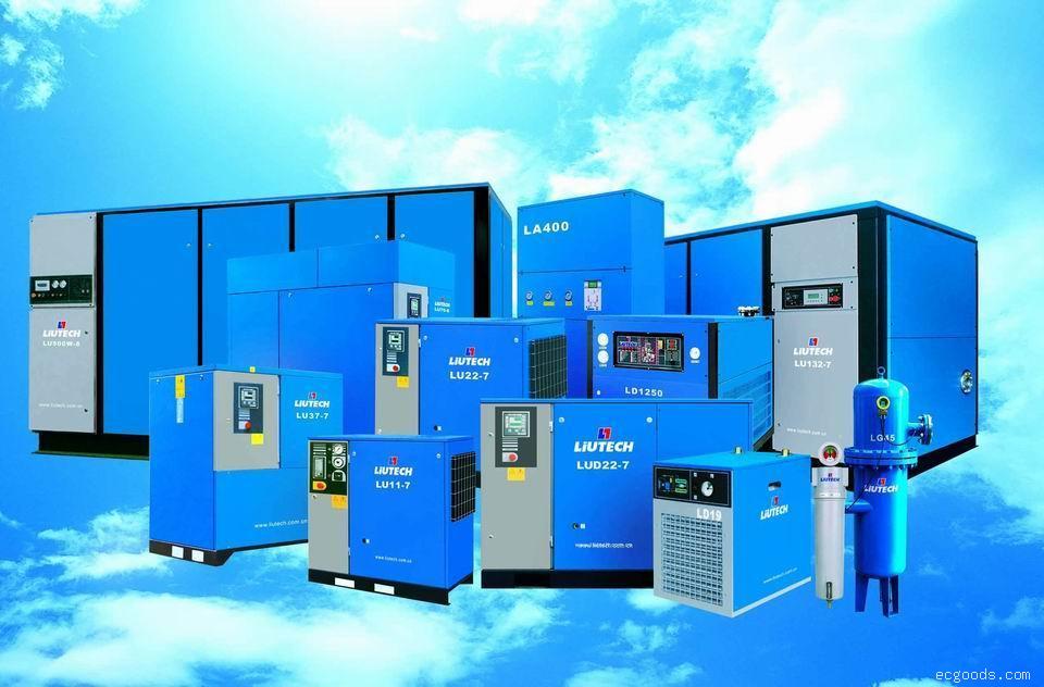 螺杆式压缩机  富达空压机