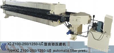1250厢式压滤机系列