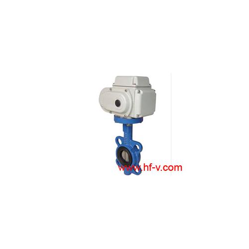 电动软密封对夹蝶阀