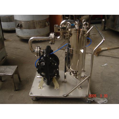 双联袋式过滤器带推车袋式过滤器