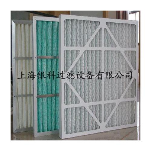 初效纸框折叠空气过滤网