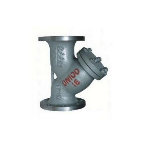 GL41H铸钢法兰Y型过滤器