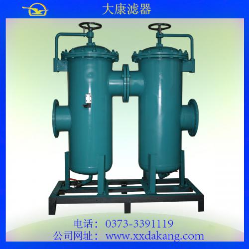 大流量双筒回油过滤器