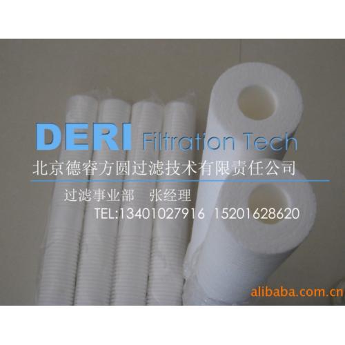 带沟槽熔喷滤芯