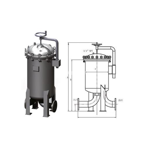 上海多袋过滤器、液体袋式过滤器、多规格袋过滤器