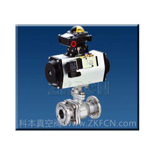 科本不锈钢气动高真空球阀