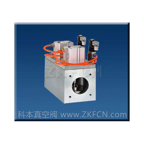 GDQJS三通式气动高真空挡板阀