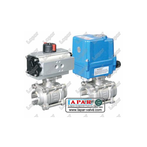 气动螺纹对焊球阀LPA12-15