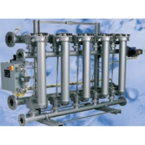 反冲洗过滤器结构图 管式外部反清洗过滤器