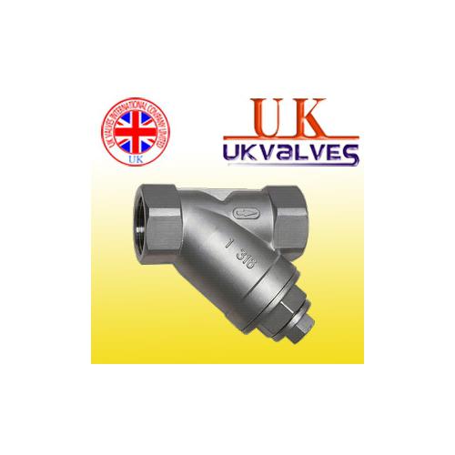 进口不锈钢内螺纹Y型过滤器→英国制造→来电选型→英国优科UK