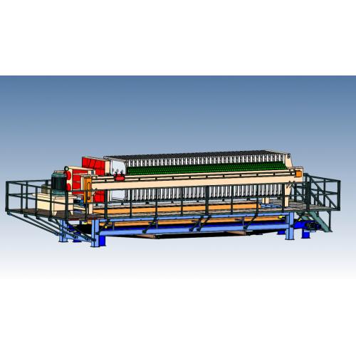 高效无人工看守连续作业压滤机