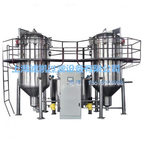 全自动烛式过滤机组 柴油植物油高效精密过滤器