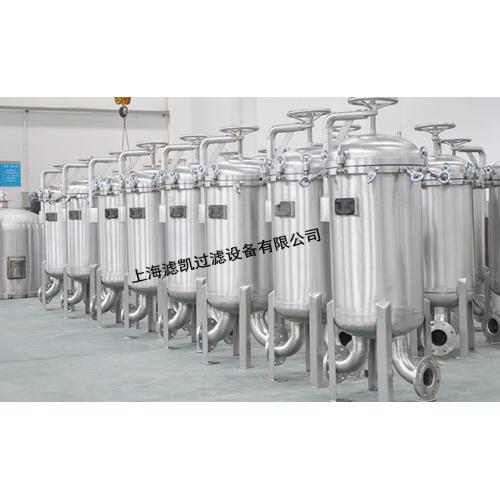 大流量袋式过滤器 固液分离 化工油漆过滤机组