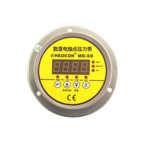 铭控轴向数显电接点压力表