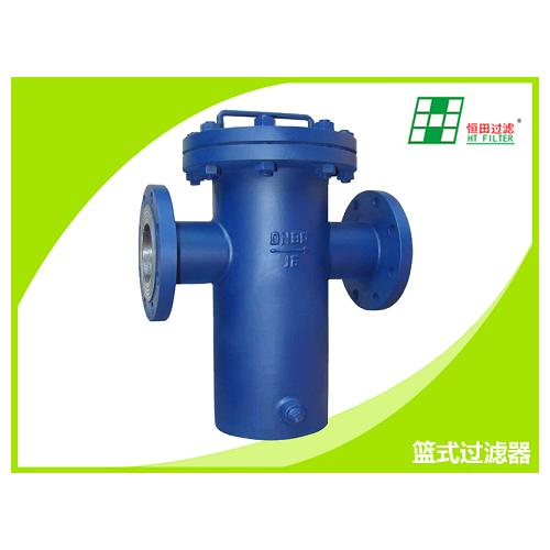 直通平底篮式过滤器 工业过滤器 毛发过滤器 304不锈钢法兰