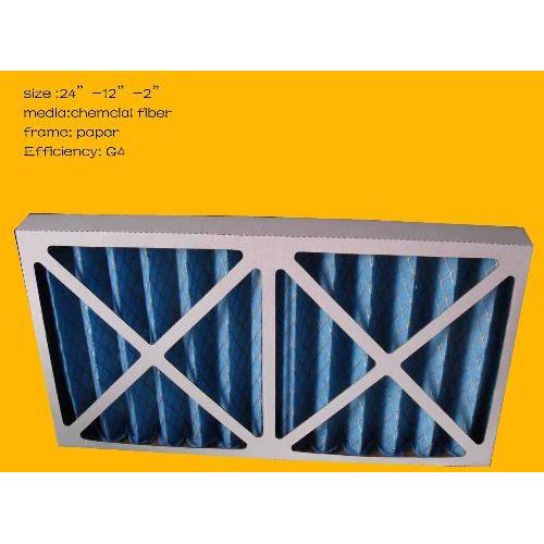 空气过滤棉过滤网 纸板框初效空气滤清器