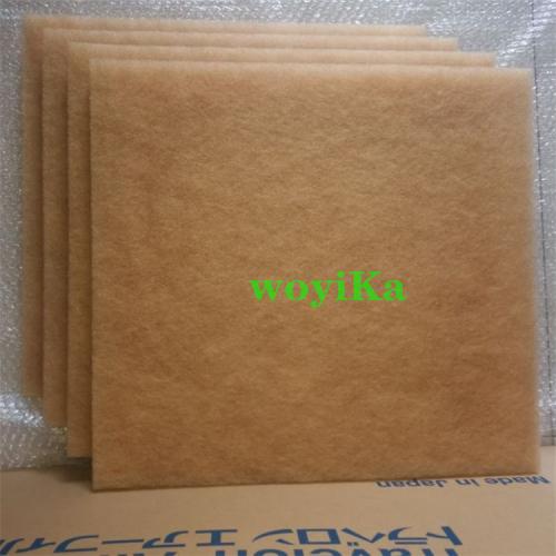 进口黄色耐高温过滤棉初效过滤器无纺布滤网