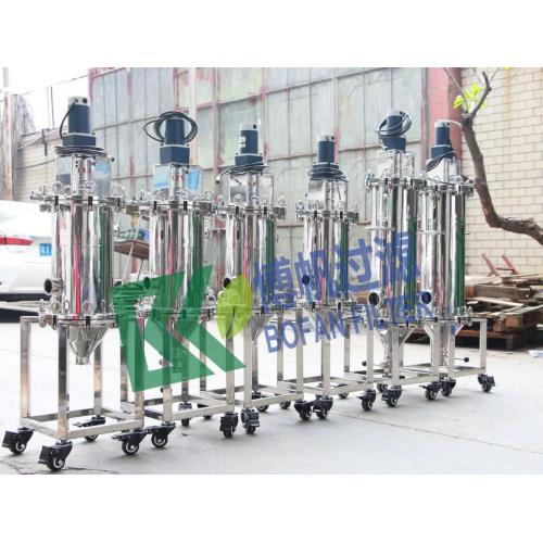 锂电池浆料阴极材料动态过滤器