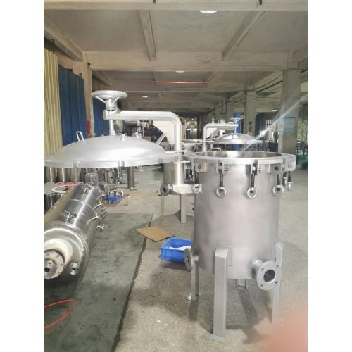 化工涂料涂膜篮式过滤器