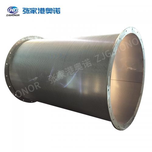 304/316不锈钢正卷绕丝筛筒 耐酸碱T形楔形丝滤网