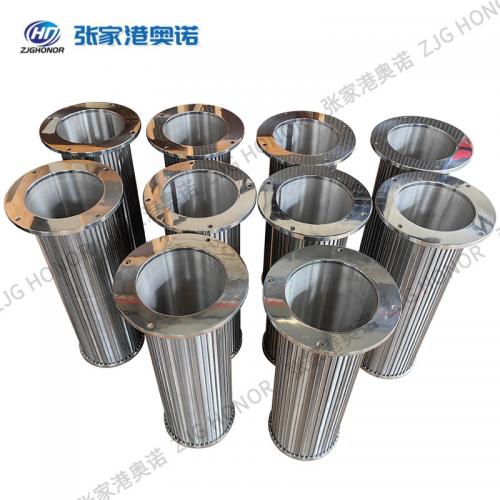 不锈钢高效绕丝筛管 绕焊式约翰逊筛网 楔形滤芯