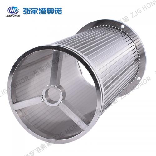 楔形丝纯圆抗压不锈钢绕丝筛管滤芯